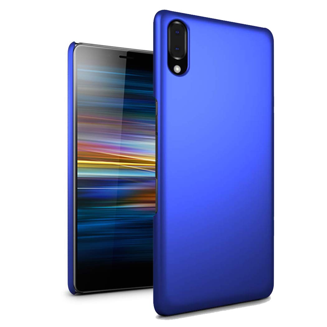 GAPlus Sony Xperia L3 5.7" Case - Ultra Slim Thin Armour Hard Case - Matte Rubberized Cover For Sony Xperia L3 (Blue)