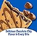 Pop-Tarts Breakfast Toaster Pastries, Frosted Chocolate Chip Flavored, Bulk Size, 64 Count (Pack of 8, 14.7 oz Boxes)