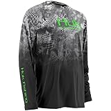 HUK Performance Fishing Men's Kryptek Fade Icon LS Shirt