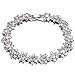 QIANSE Bracelets Gifts for Her for Women Princess Charlotte Crystals Tennis Bracelets Jewelry for Women Bracelet for Women Birthday for Women Girlfriend Daughter
