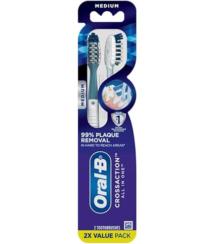 Amazon.com : Oral-B Pulsar Battery Powered Vibrating Bristles Toothbrush,  Soft, 4-Pack : Toothbrushes : Health & Household