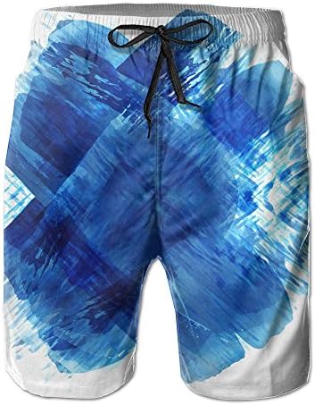 Men Slim Ink Material Shorts For Men