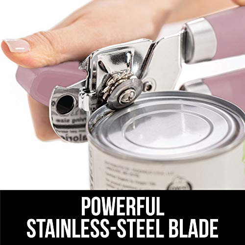 Gorilla Grip Manual Handheld Strong Can Opener, Sharp Cutting Wheel for