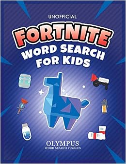 Amazon Com Fortnite Word Search For Kids Locations Skins - fortnite word search for kids locations skins seasons paperback large print october 23 2018
