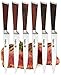 Tyrellex Steak Knives | Premium Steak Knife Set (6 Pieces and Wood Gift Box)