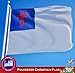 G128 Christian Flag | 3x5 Ft | LiteWeave Pro Series Printed 150D Polyester | Religious Flag, Indoor/Outdoor, Vibrant Colors, Brass Grommets, Thicker and More Durable Than 100D 75D Polyester