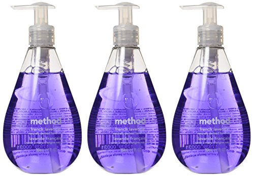 Method Naturally Derived Gel Hand Wash, French Lavender, 12 Ounce (3 Count)