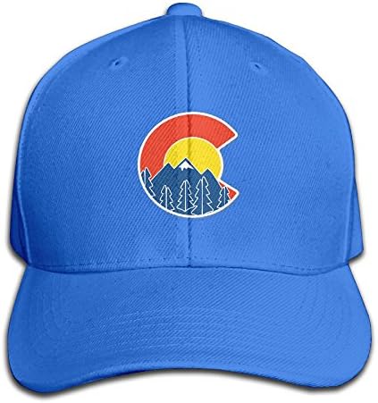 Colorado Mountains Cowboy Baseball Hat One Size Hip Hop Hat Sanpback CapRunning Cap For Adult Men's Woman Cap