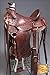 16″ Western Horse Saddle Leather Wade Ranch Roping Mahogany Hilasonthumb 3