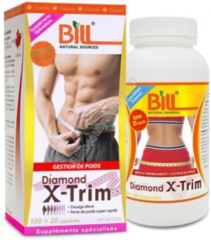 Bill Natural Sources Diamond X-Trim 160mg 120 Capsules