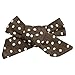 Hand-Tied Baby Girl Bows – 3-Pack Alligator Clip Hair Bows for Infants – By Clara Josie (Large, PCB)