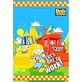 amscan Bob The Builder Party Plastic Lootbag Favour, 9