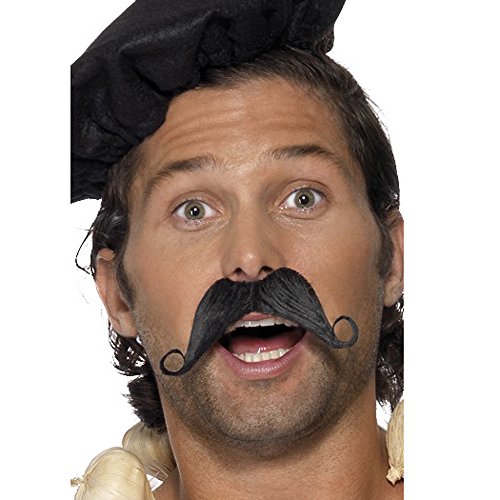 Smiffy's Men's Frenchman Moustache