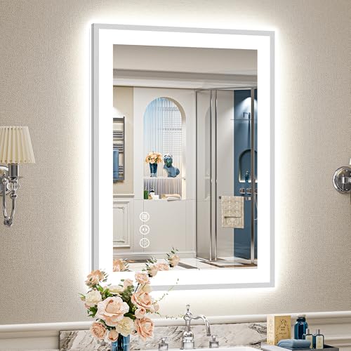 AWANDEE 24x36 LED Bathroom Mirror