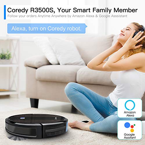 iMartine Robot Vacuum Cleaner, Robotic Vacuums Cleaner 2000Pa Strong