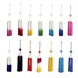 dokreil Tai Chi Sword Tassel Chinese Kungfu Sword Tassel Multi Color Long Silk