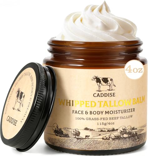 CADDISE Whipped Beef Tallow for Skin, Tallow and Honey Balm, B... 51efRTWuzzL