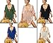 SWOMOG Women's Fashion Swimwear Crochet Tunic Beach Dress Bikini Cover up Net