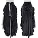 GK Vintage Dress Women's Custome Steampunk Cocktail Party Skirts Black L