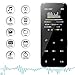 XIAOWU MP3 Player 16GB Bluetooth Digital Music Player Support FM Radio Photo Browsing Video Play Pedometer Voice Recorder Text Reading with Earphone Armband for Sport Running