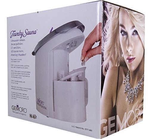 image for Gemoro Jewelry Sauna Compact 3-in-1 Jewelry Cleaning System, unisex-ad