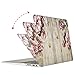 MOSISO MacBook Air 13 inch Case(A1369 A1466, Older Version 2010-2017 Release),Plastic Flower Pattern Hard Shell&Keyboard Cover&Screen Protector Only Compatible with MacBook Air 13, Wooden Butterfly