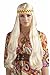 Blonde Hippie Chic Wig With Headband - Adult Std.