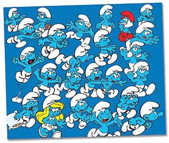 Smurf Characters Blanket – burgag