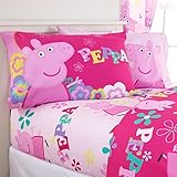 Peppa Pig Microfiber Sheet Set - Twin