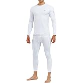 NORTHYARD Thermal Underwear for Men Long Johns Fleece Lined Base Layer Set | Lightweight, Breathable Active, Long Sleeve Top, Gym Workout &amp; Fitness Clothes, Moisture Wicking Lounge Set