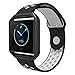 Fitbit Blaze Bands with Frame, Simpeak Soft Silicone Sports Band Strap with Metal Frame for Fit bit Blaze Women Men, Small & Large (5.5