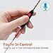 Bluetooth Headphones,IPX7 Waterproof HD Stereo Magnetic Wireless Sports Earphones with Mic Bluetooth Headsets Sweatproof In Ear Noise Cancelling Earbuds for Gym Running Workout 8 Hour Battery