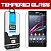 SOJITEK Sony Xperia Z1 i1 Honami C906 Z1S C6916 Premium Ballistic Tempered Glass Screen Protector with High Definition (HD) Ultra Clear 99.99% Clarity and Touchscreen Accuracy Smart Film
