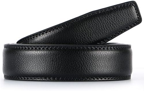 Xholding Gelante Genuine Full Grain Leather Belt Strap without Buckle 31mm 1 1/8