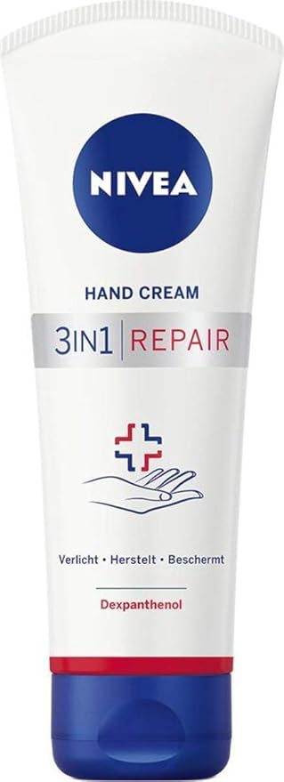 nivea 3 in 1 repair hand cream