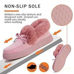 TINSTREE Winter Flat Boots Warm Durable Shoes