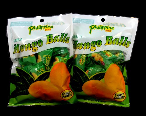 Philippine Brand Dried Mango Balls 100g (2 packs)