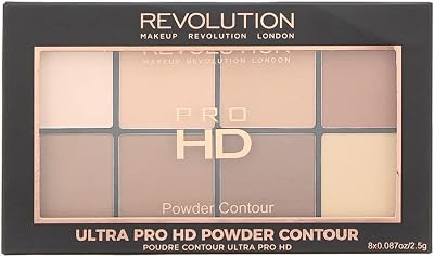 Makeup Revolution HD Pro Powder Contour Palette Light Medium New