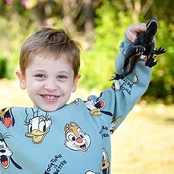 Gemini&Genius Dinosaur Toy, Black Velociraptor with