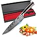 Chef Knife, AUGYMER 8 Inch Professional Chefs Knife Japanese High Carbon Stainless Steel Kitchen Sharp Chef Knife with Gift Box