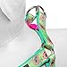 Blueberry Pet 5 Colors Soft & Comfy Step-in Paisley Flower Print Dog Harness, Chest Girth 15.5