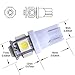  194 T10 W5W 5SMD 5050 Antline 12v LED Light Bulb White 2825 158 192 168 for Car/Motor Interior Dome Parking Side Turn Signal Dashboard License Number Plate Light Bulbs Lamp (pack of 10) 