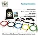Resistance Bands Set by Flexible Sport - Premium Exercise Bands For Men & Women - 100% Natural Latex Band - Home or Gym Workout - With Door Anchor, Handles, Ankle Straps - Bonus Guide Book & Carry Bag