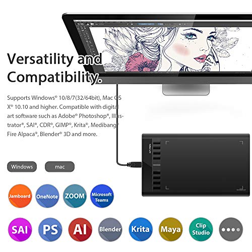 Graphics Pen Tablet XPPEN Star 03 V2 Drawing Tablet Signature Pad with