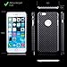 iCues | Compatible with Nokia Lumia 735/730 | Carbon Case Black | [Screen Protector Included] Shockproof Heavy Duty High Impact Protection Cover Shell