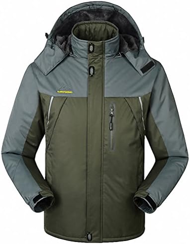 Minus 30 Degrees Plus Thick Velvet Down &amp; Parka coat 6XL 7XL 8XL 9XL Warm Winter Jacket Men Waterproof Windproof Chaquetas ARMY GREEN 5XL