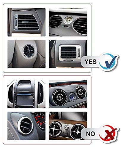 Soporte Movil Coche, Sostenedor de Teléfonos Móviles Universal IZUKU [Rotación de 360 grados] para Smartphone(IPHONE 5/6/7/7P,SAMSUNG ,HUAWEI) y Dispositivo GPS. Con una anchura de 5,3 cm a 9,5 cm