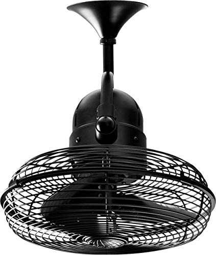 Matthews KC-BK Kaye 13" Outdoor Wall Fan / Ceiling
