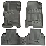 Husky Liners Front & 2nd Seat Floor Liners Fits 06-11 Civic 4 Door
