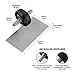 Gold Coast Ab Wheel Roller with Knee Mat - Abdominal, Core and Full Body Strength Exercise Equipment